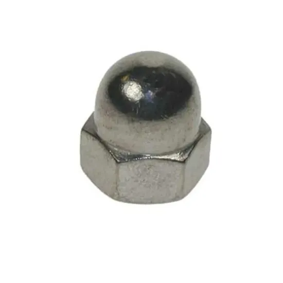 M12 Dome Nuts Zinc Plated (Pack of 10) [DIN 1587]